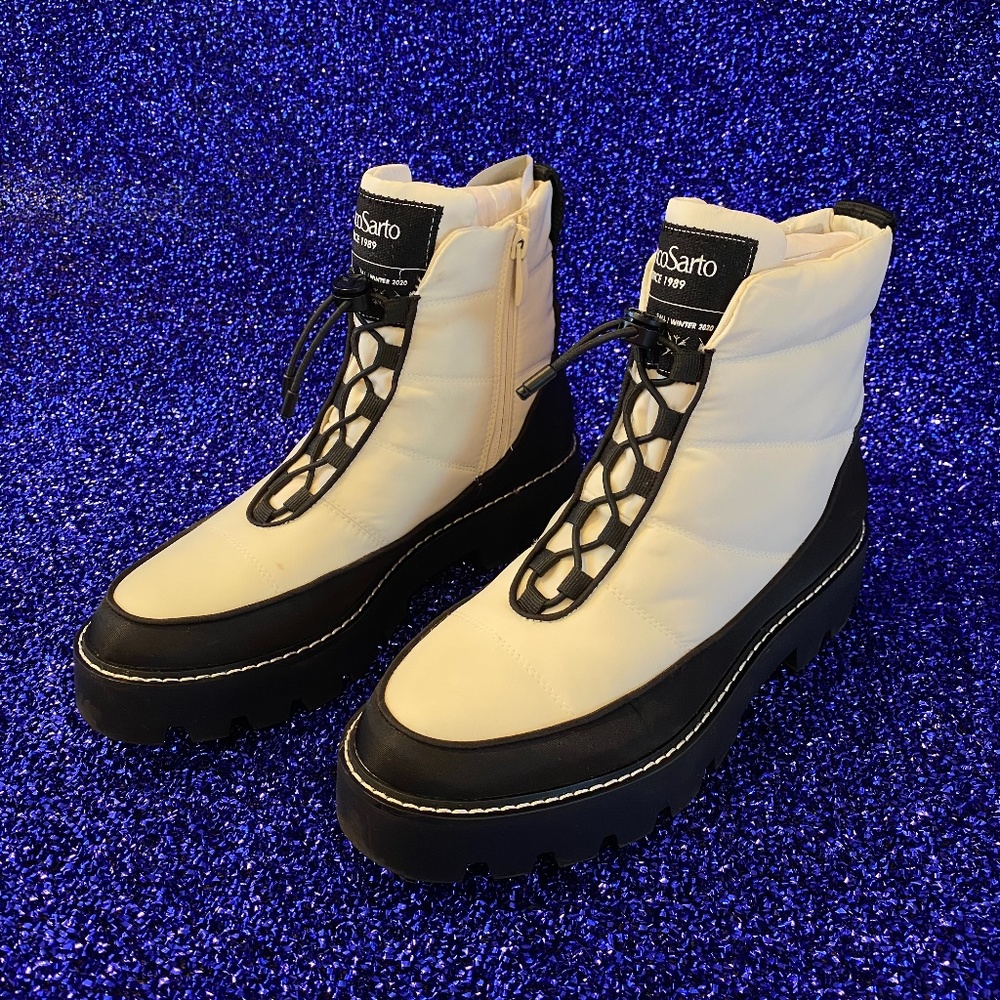 Franco Sarto Waterproof Lug Soled Winter Boots